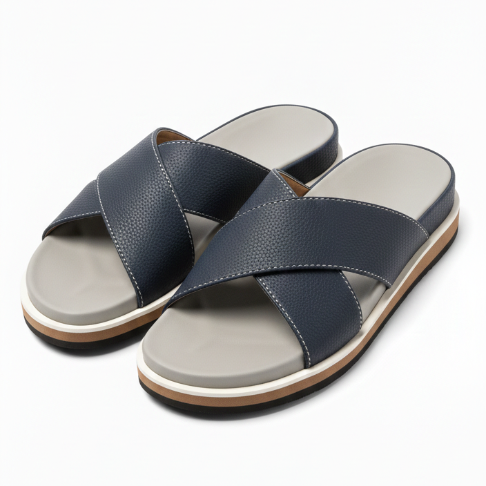 Crossover Suede Slide